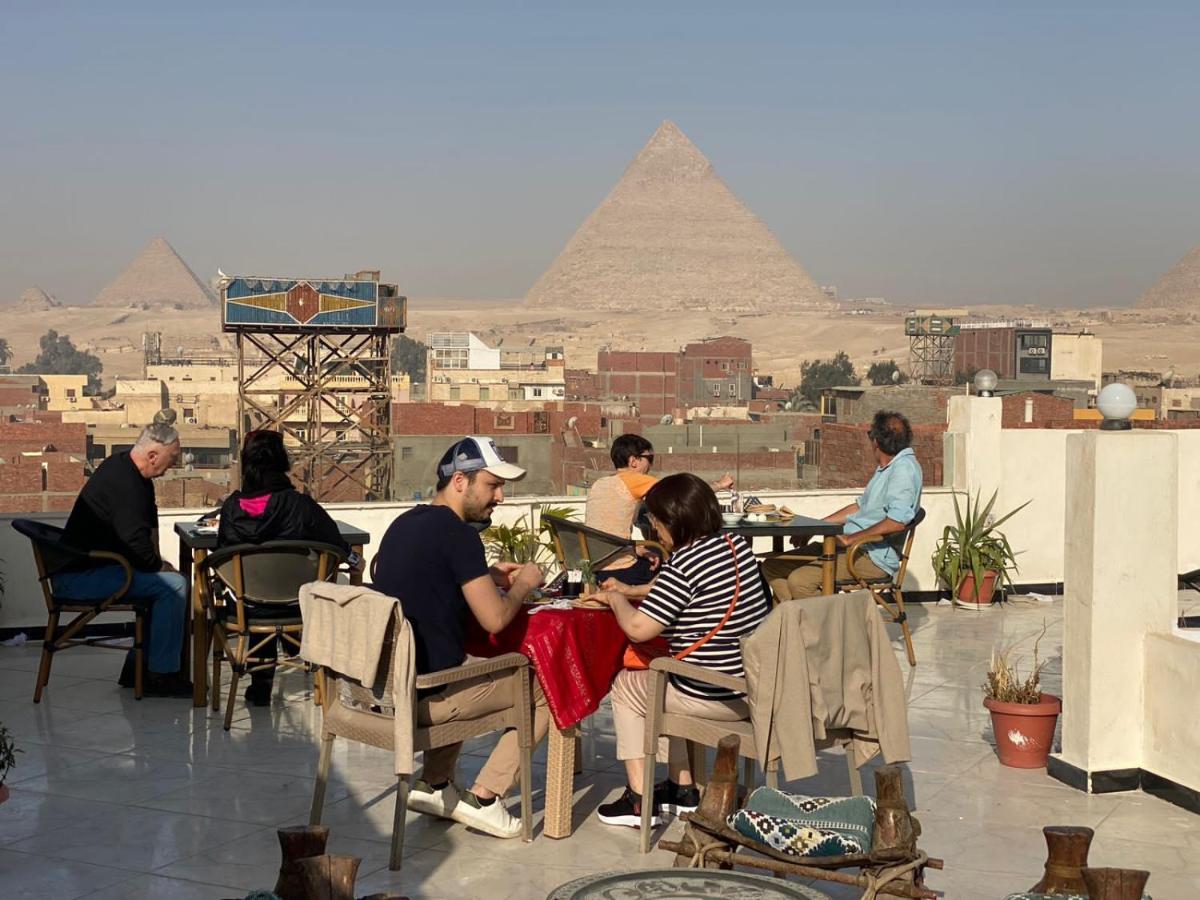 Eagles Pyramids View Hotel Kafret el-Gabal Exterior foto