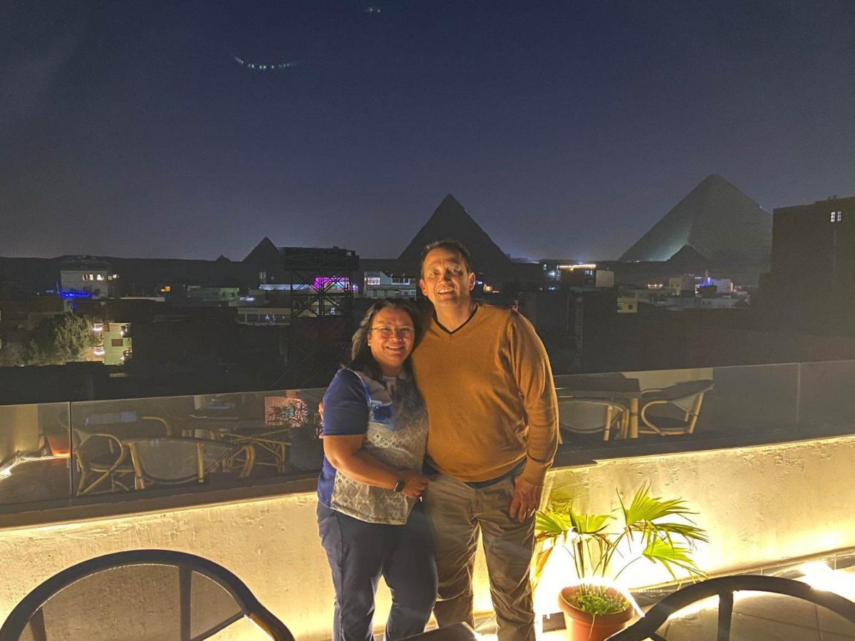 Eagles Pyramids View Hotel Kafret el-Gabal Exterior foto