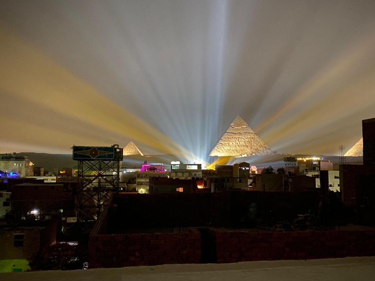 Eagles Pyramids View Hotel Kafret el-Gabal Exterior foto