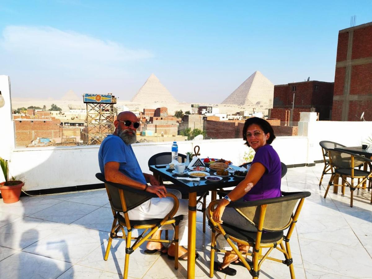 Eagles Pyramids View Hotel Kafret el-Gabal Exterior foto
