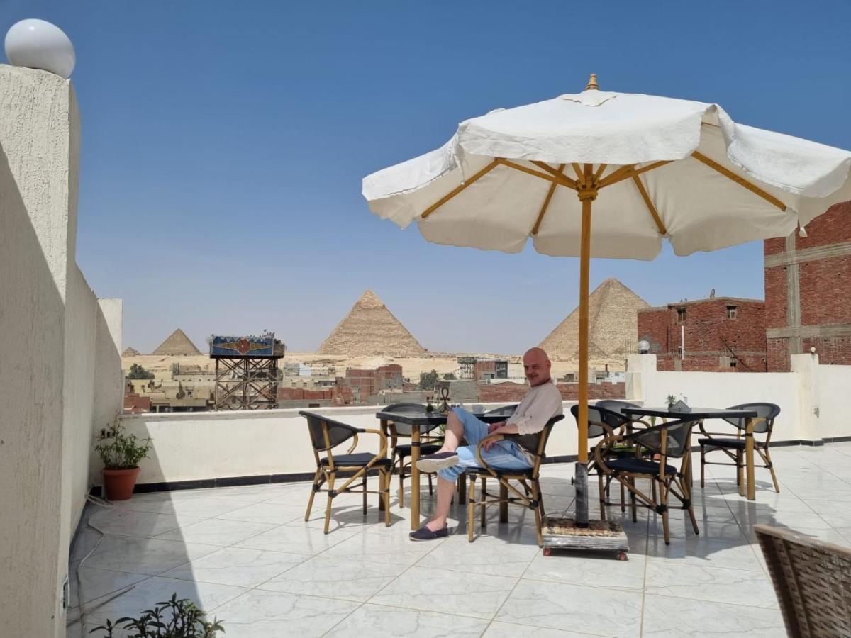 Eagles Pyramids View Hotel Kafret el-Gabal Exterior foto