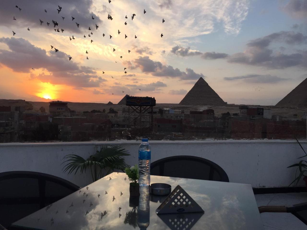 Eagles Pyramids View Hotel Kafret el-Gabal Exterior foto